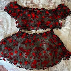 2 piece lingerie set